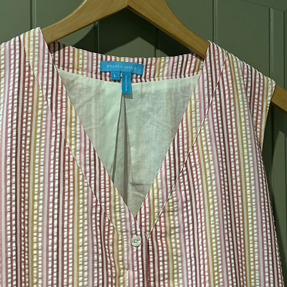 DRAPER JAMES Lorettta Sleeveless Midi sz L - Picture 7 of 12
